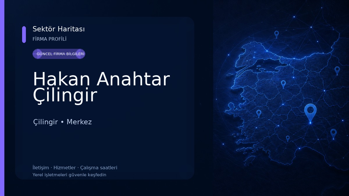 Hakan Anahtar Çilingir Çilingir