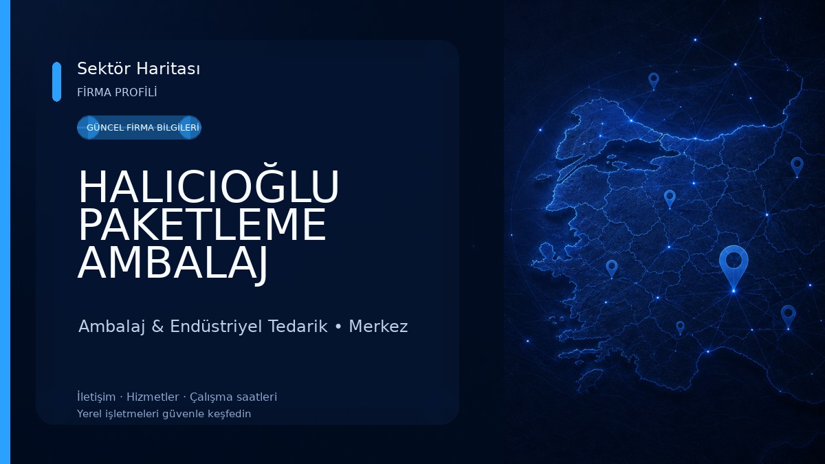 HALICIOĞLU PAKETLEME AMBALAJ 