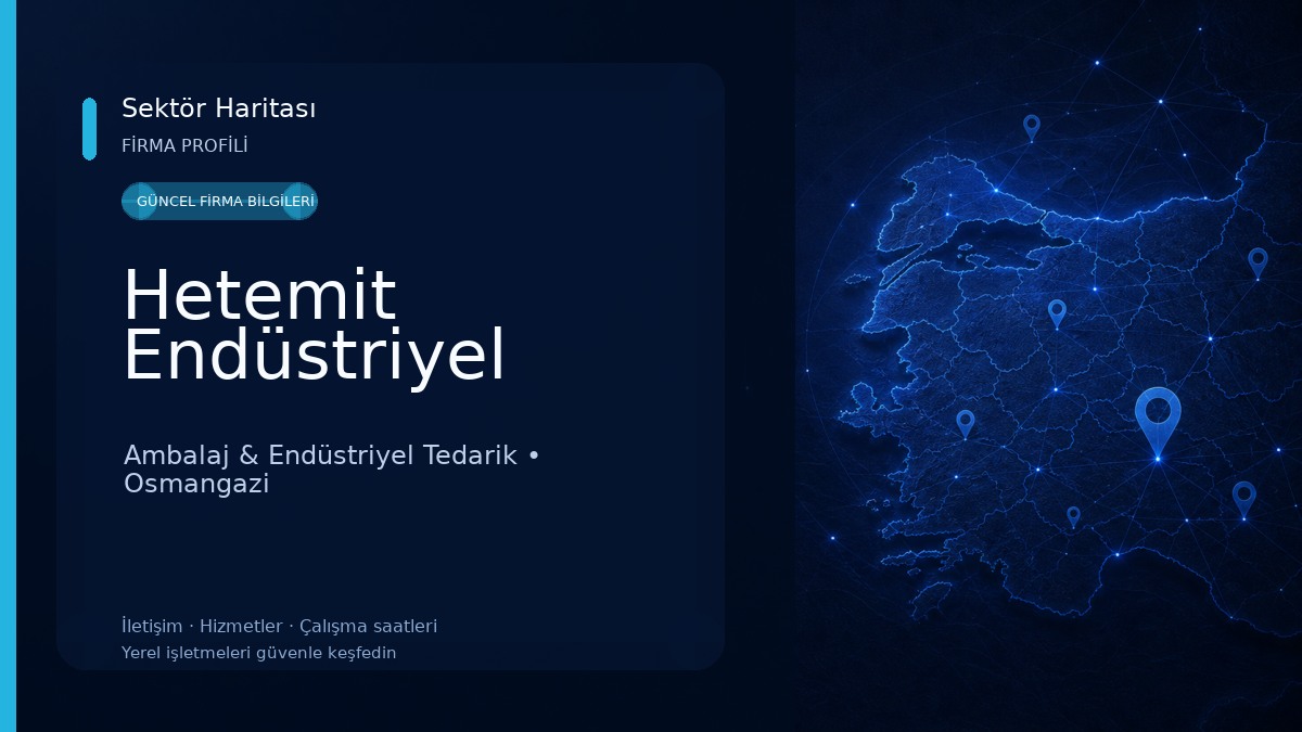 Hetemit Endüstriyel Ambalaj & Endüstriyel Tedarik