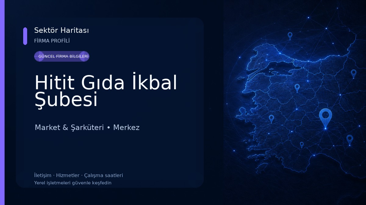 Hitit Gıda İkbal Şubesi Market & Şarküteri