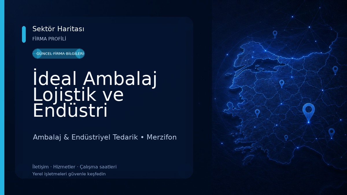 İdeal Ambalaj Lojistik ve Endüstri San.Tic.Ltd.