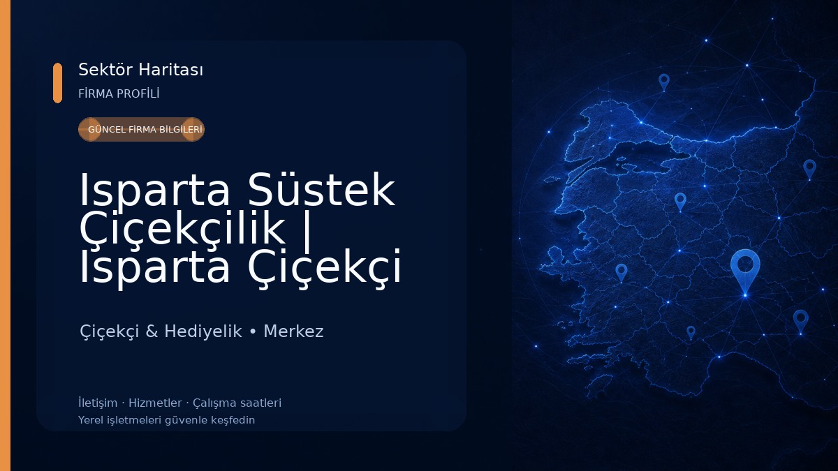 Isparta Süstek Çiçekçilik | Isparta Çiçekçi Çiçekçi & Hediyelik