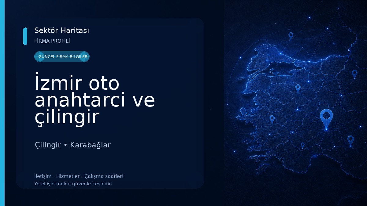 İzmir oto anahtarci ve çilingir Çilingir