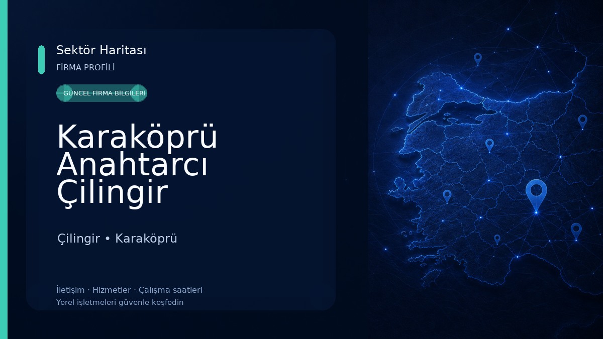 Karaköprü Anahtarcı Çilingir Çilingir