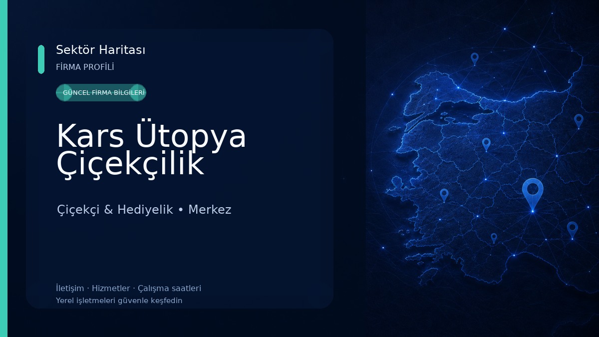Kars Ütopya Çiçekçilik Çiçekçi & Hediyelik