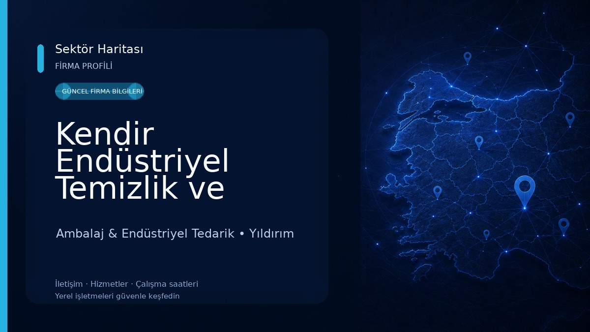 Kendir Endüstriyel Temizlik ve Ambalaj Ambalaj & Endüstriyel Tedarik