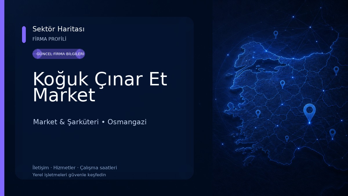Koğuk Çınar Et Market Market & Şarküteri