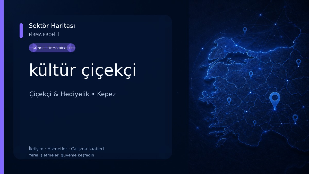 kültür çiçekçi Çiçekçi & Hediyelik