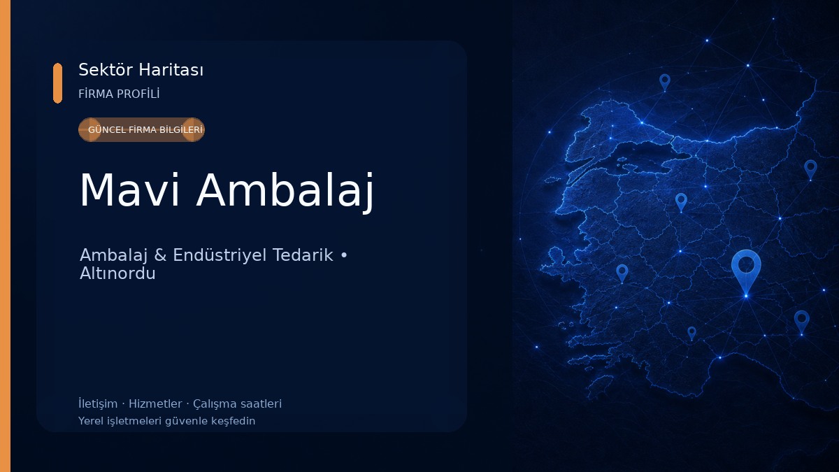 Mavi Ambalaj 