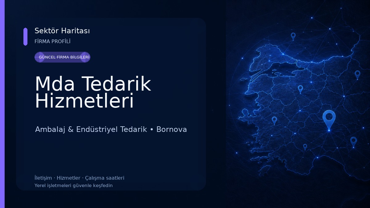 Mda Tedarik Hizmetleri Ambalaj & Endüstriyel Tedarik