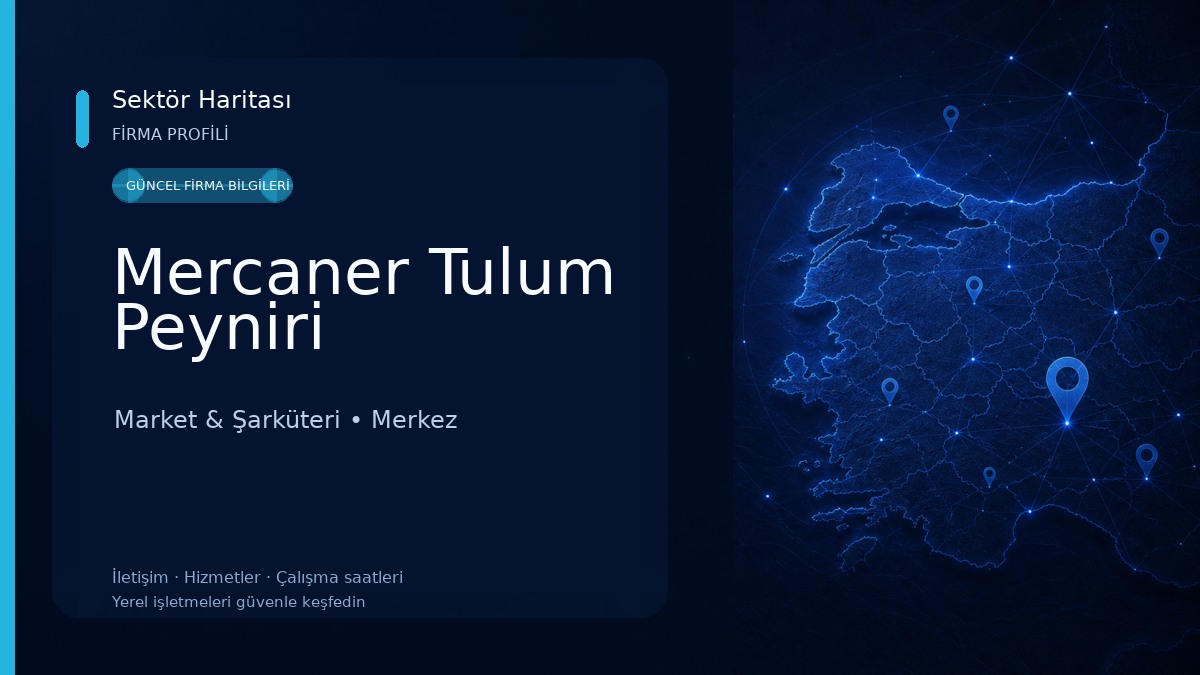 Mercaner Tulum Peyniri Market & Şarküteri