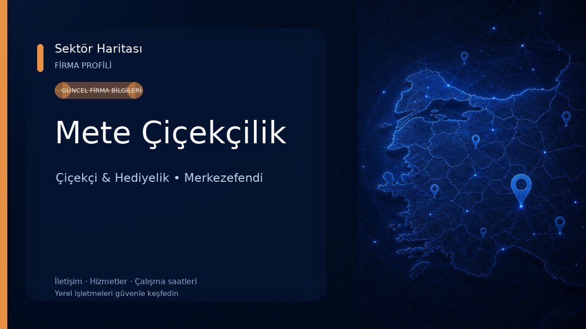 Mete Çiçekçilik Çiçekçi & Hediyelik