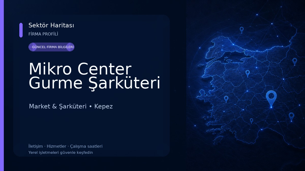 Mikro Center Gurme Şarküteri Market & Şarküteri