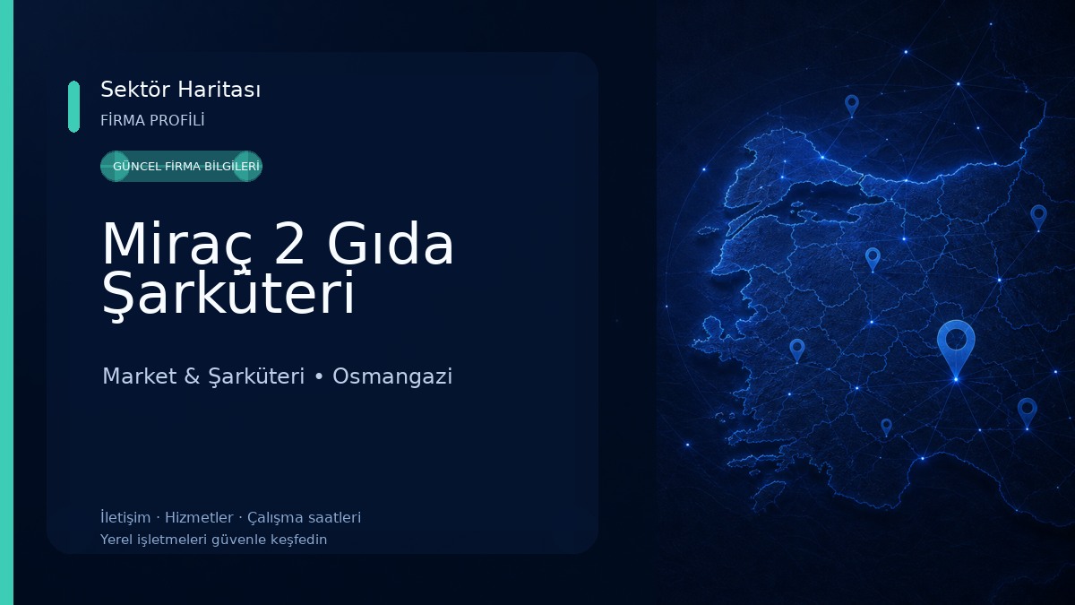 Miraç 2 Gıda Şarküteri Market & Şarküteri