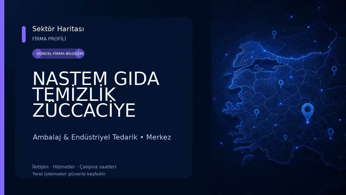 NASTEM GIDA TEMİZLİK ZÜCCACİYE HIRDAVAT KIRTASİYE 