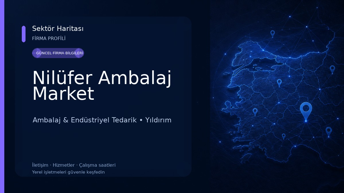 Nilüfer Ambalaj Market Ambalaj & Endüstriyel Tedarik