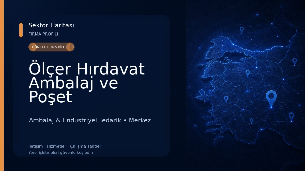 Ölçer Hırdavat Ambalaj ve Poşet 