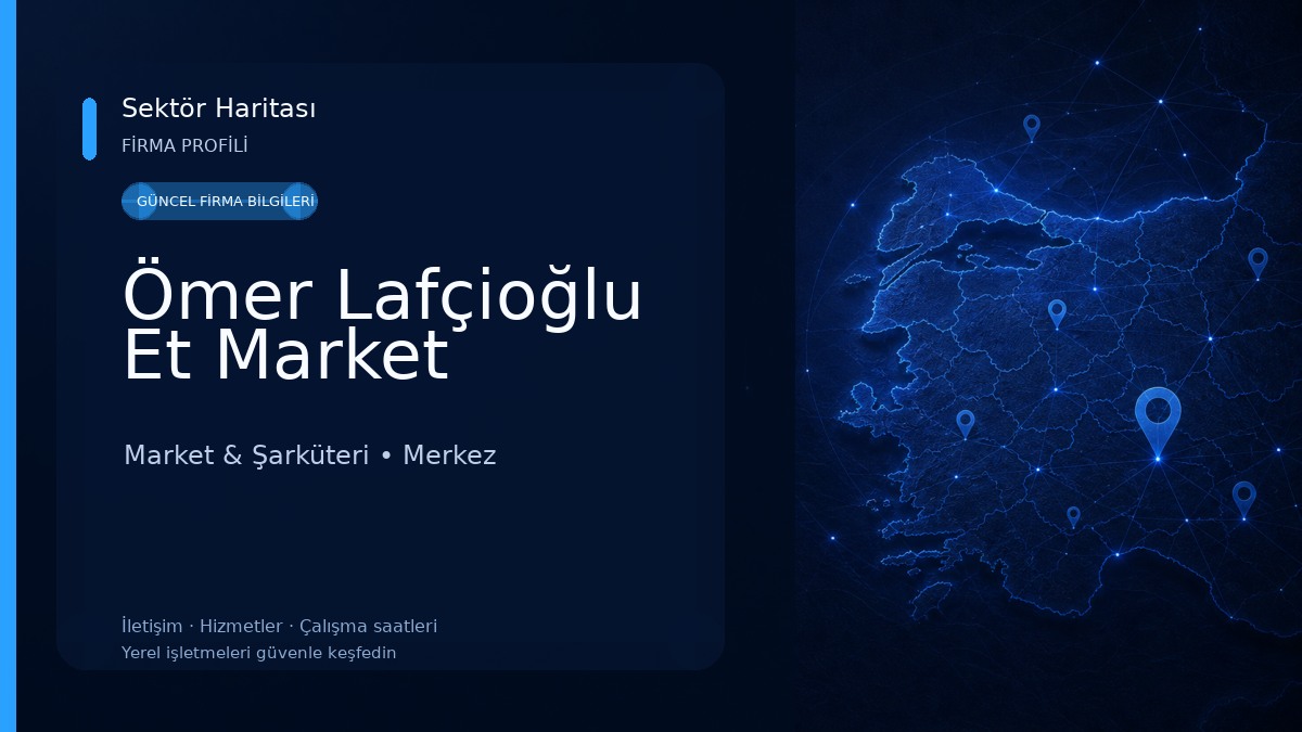 Ömer Lafçioğlu Et Market Market & Şarküteri
