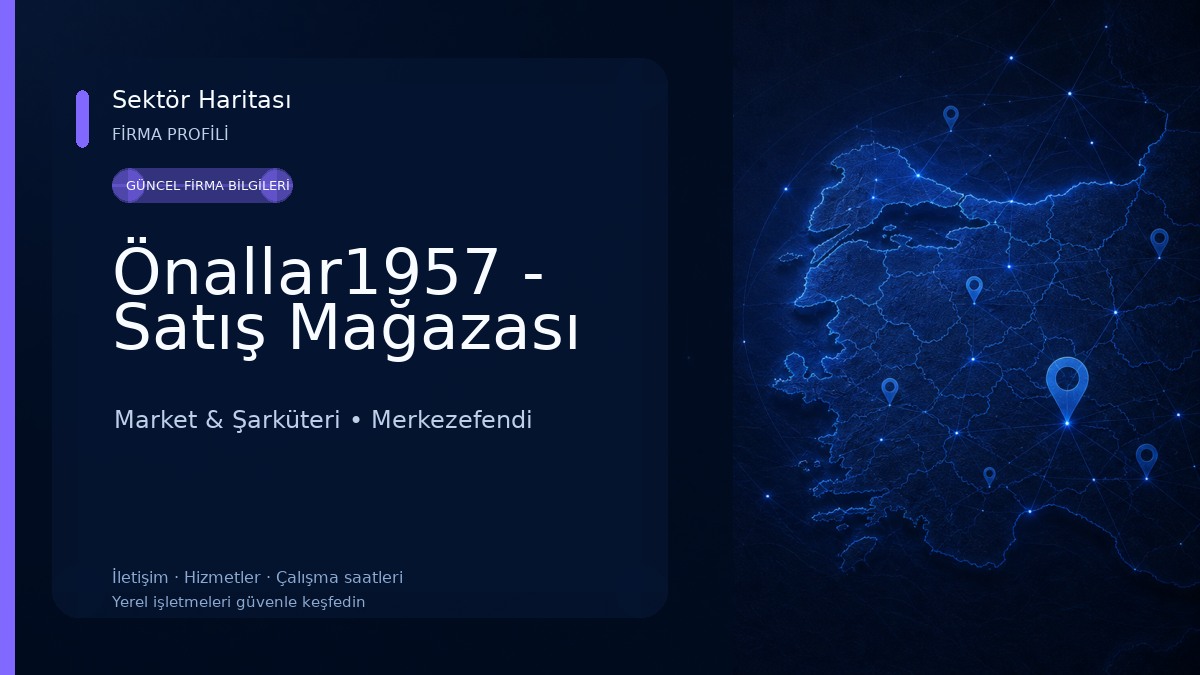 Önallar1957 - Satış Mağazası 