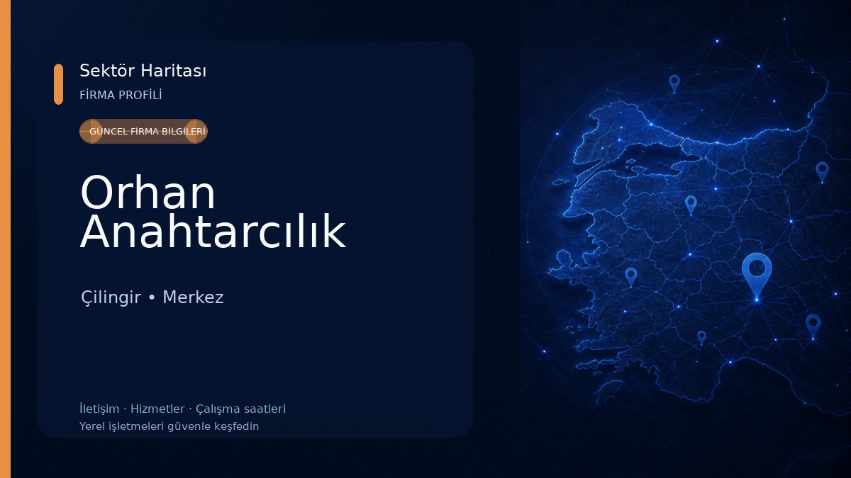 Orhan Anahtarcılık 