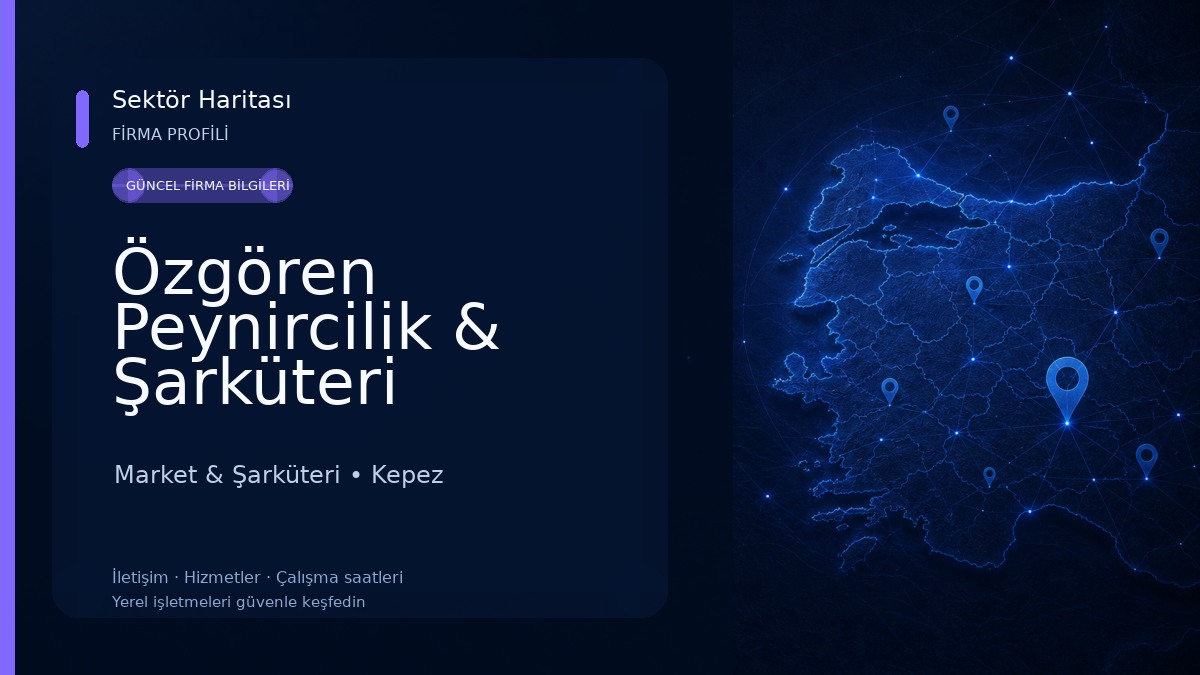 Özgören Peynircilik & Şarküteri Market & Şarküteri