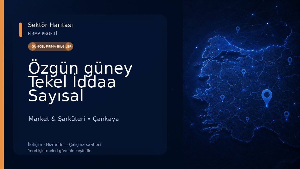 Özgün güney Tekel İddaa Sayısal 