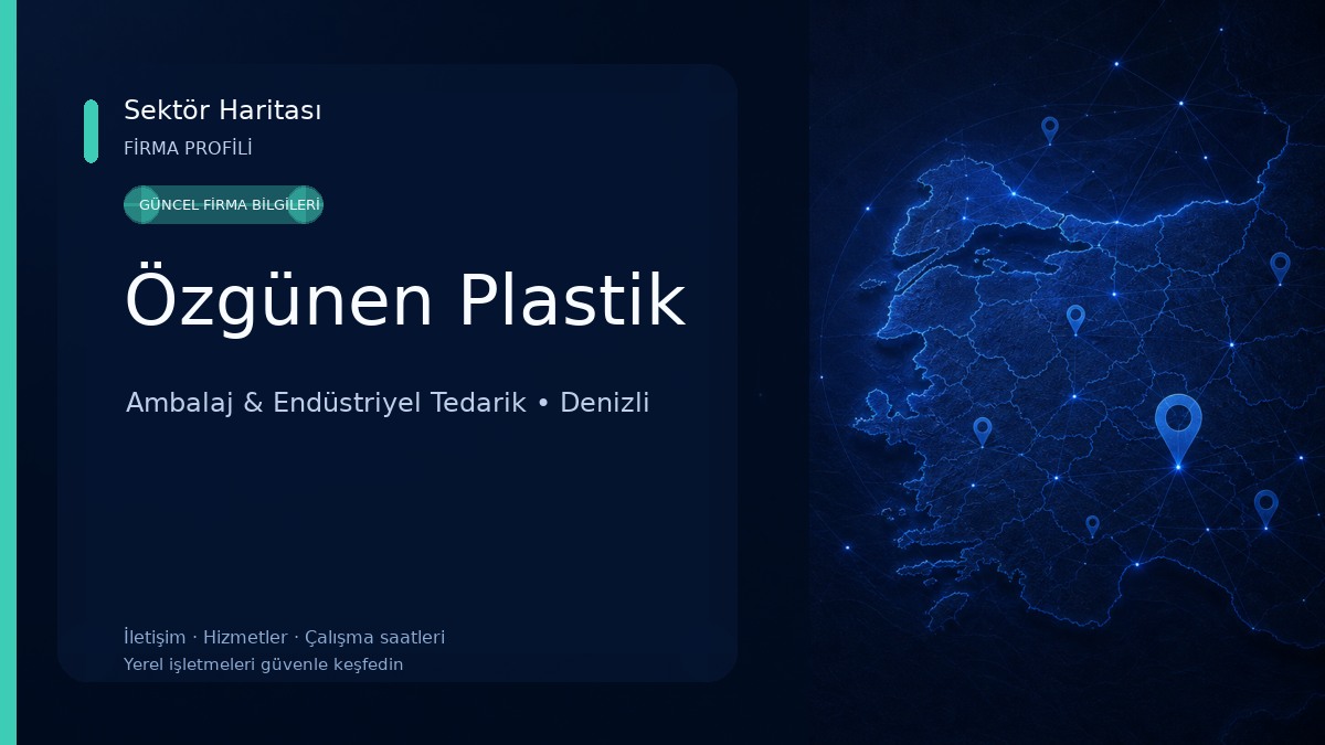 Özgünen Plastik Ambalaj & Endüstriyel Tedarik