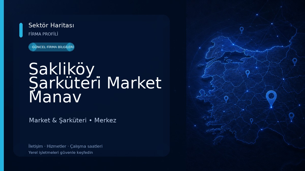 Sakliköy Şarküteri̇ Market Manav Market & Şarküteri