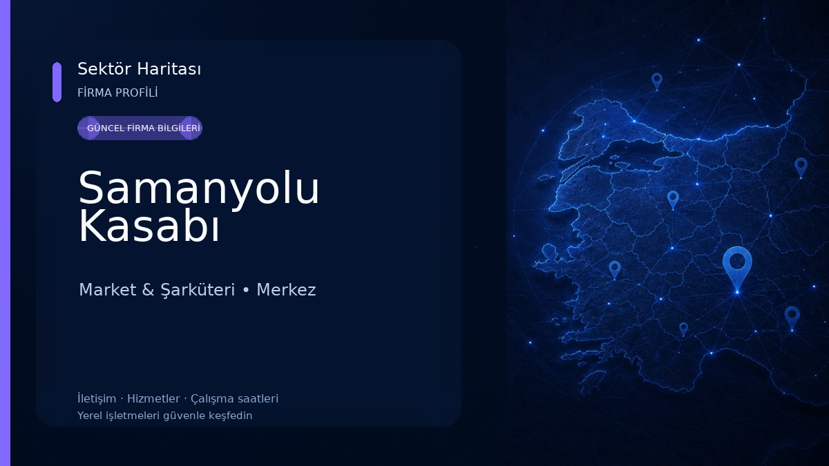 Samanyolu Kasabı Market & Şarküteri