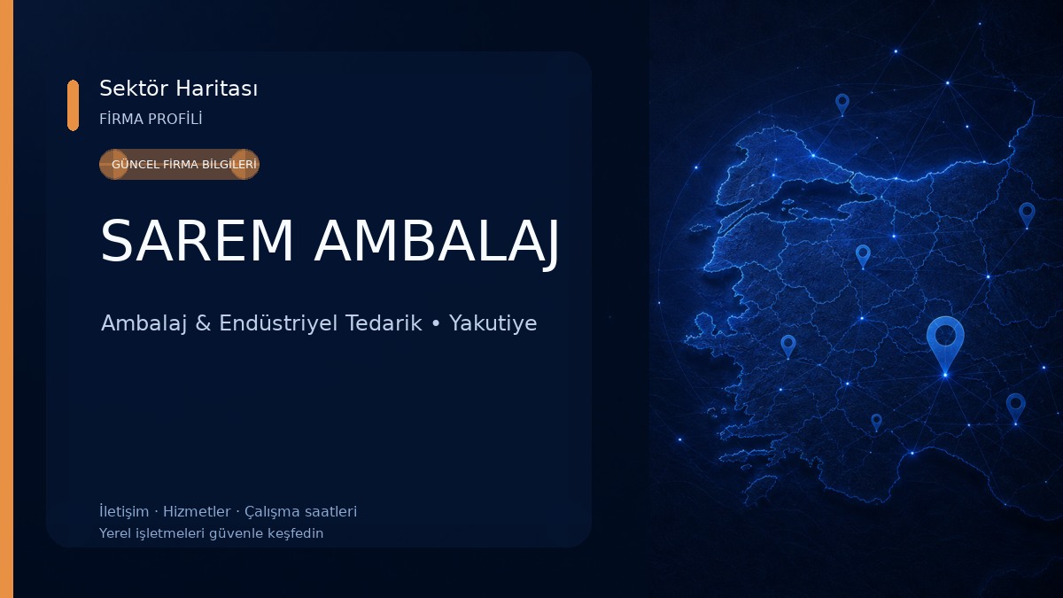 SAREM AMBALAJ Ambalaj & Endüstriyel Tedarik