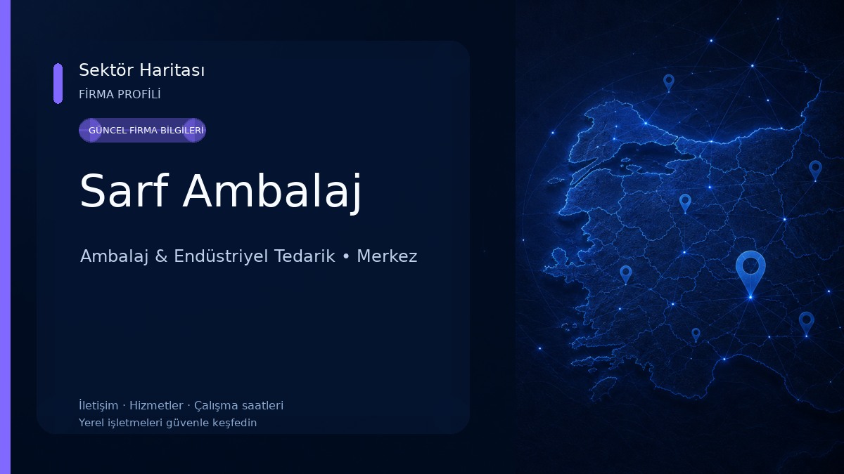 Sarf Ambalaj 