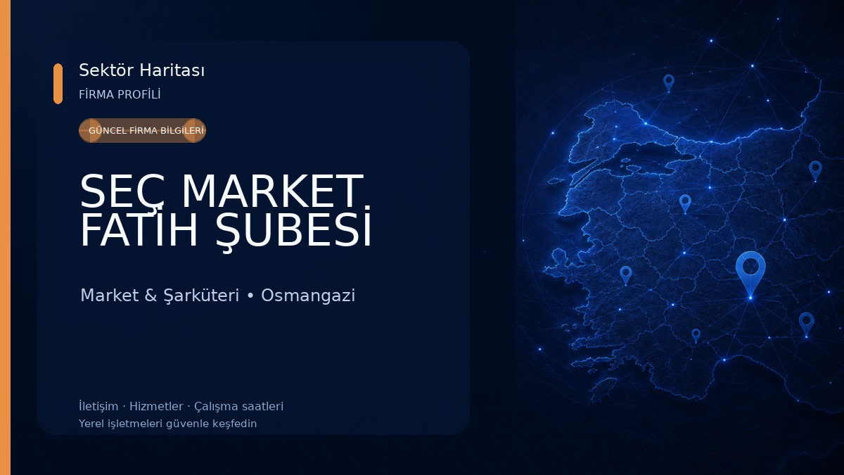 SEÇ MARKET FATİH ŞUBESİ Market & Şarküteri
