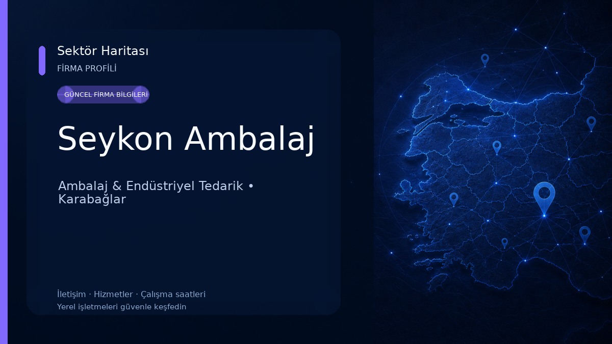 Seykon Ambalaj Ambalaj & Endüstriyel Tedarik