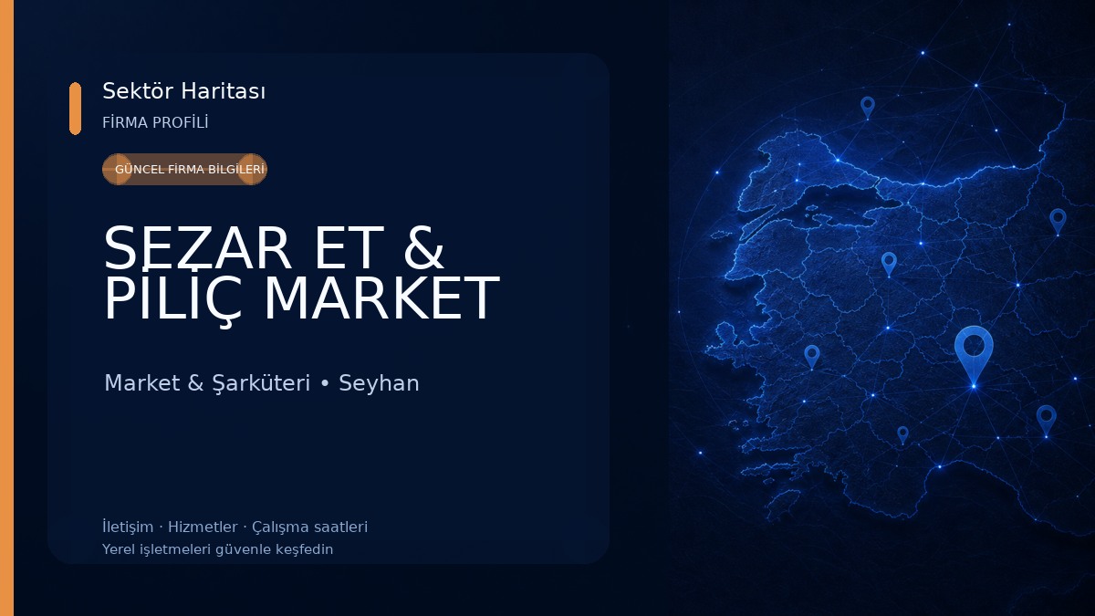SEZAR ET & PİLİÇ MARKET Market & Şarküteri