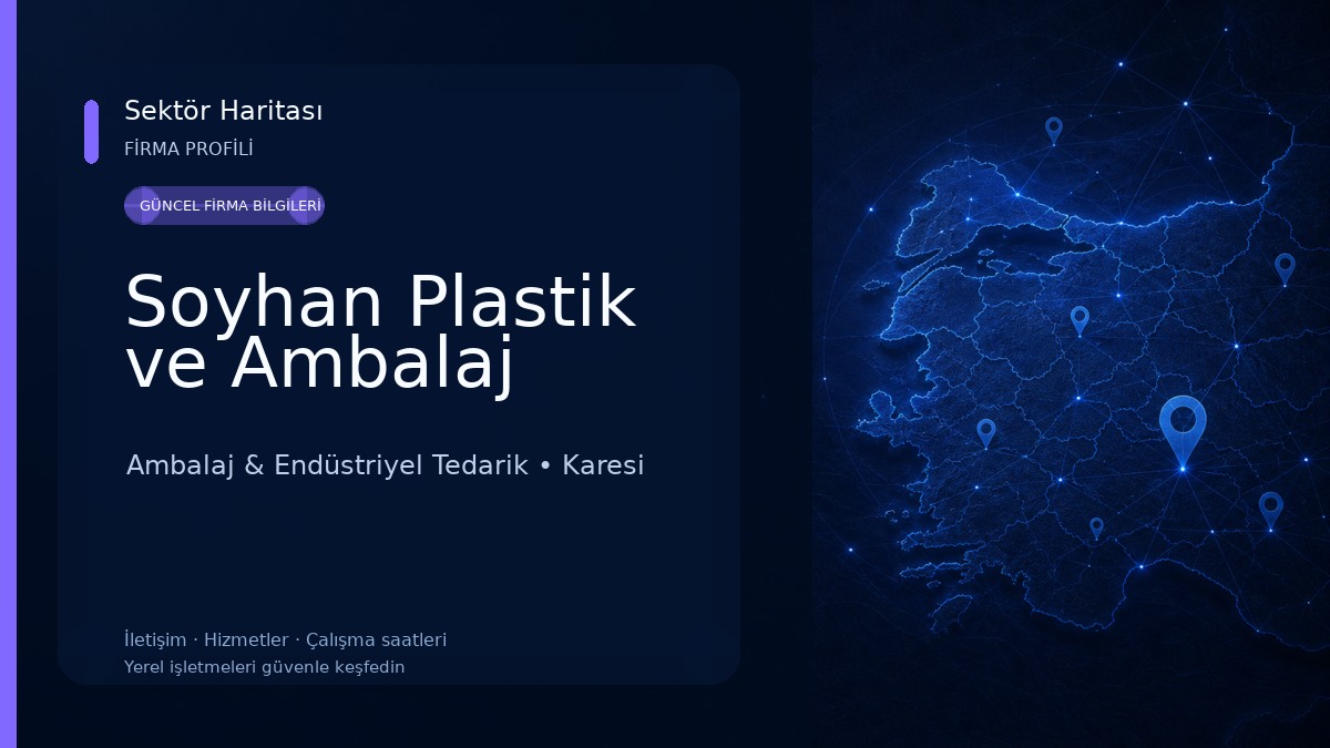 Soyhan Plastik ve Ambalaj Ambalaj & Endüstriyel Tedarik