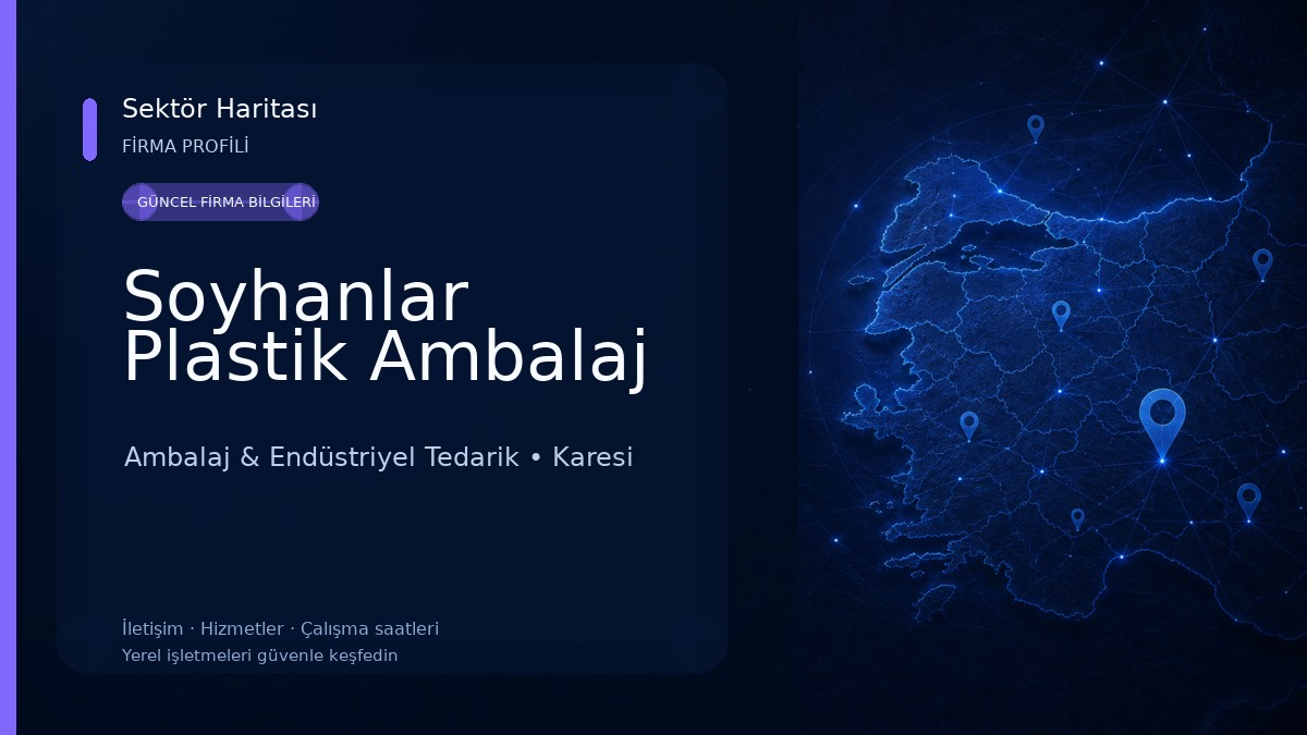 Soyhanlar Plastik Ambalaj Ambalaj & Endüstriyel Tedarik