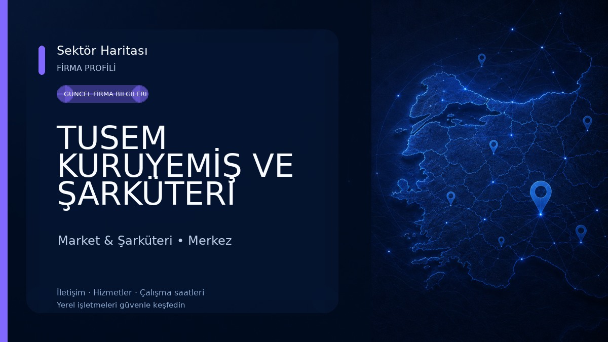 TUSEM KURUYEMİŞ VE ŞARKÜTERİ Market & Şarküteri