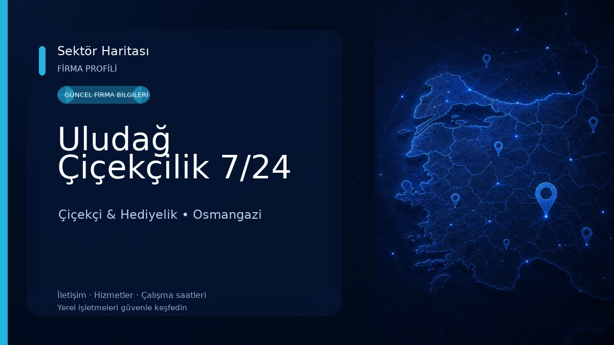 Uludağ Çiçekçilik 7/24 Çiçekçi & Hediyelik