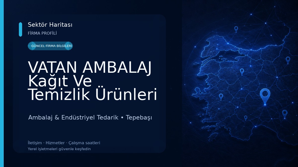 VATAN AMBALAJ Kağıt Ve Temizlik Ürünleri