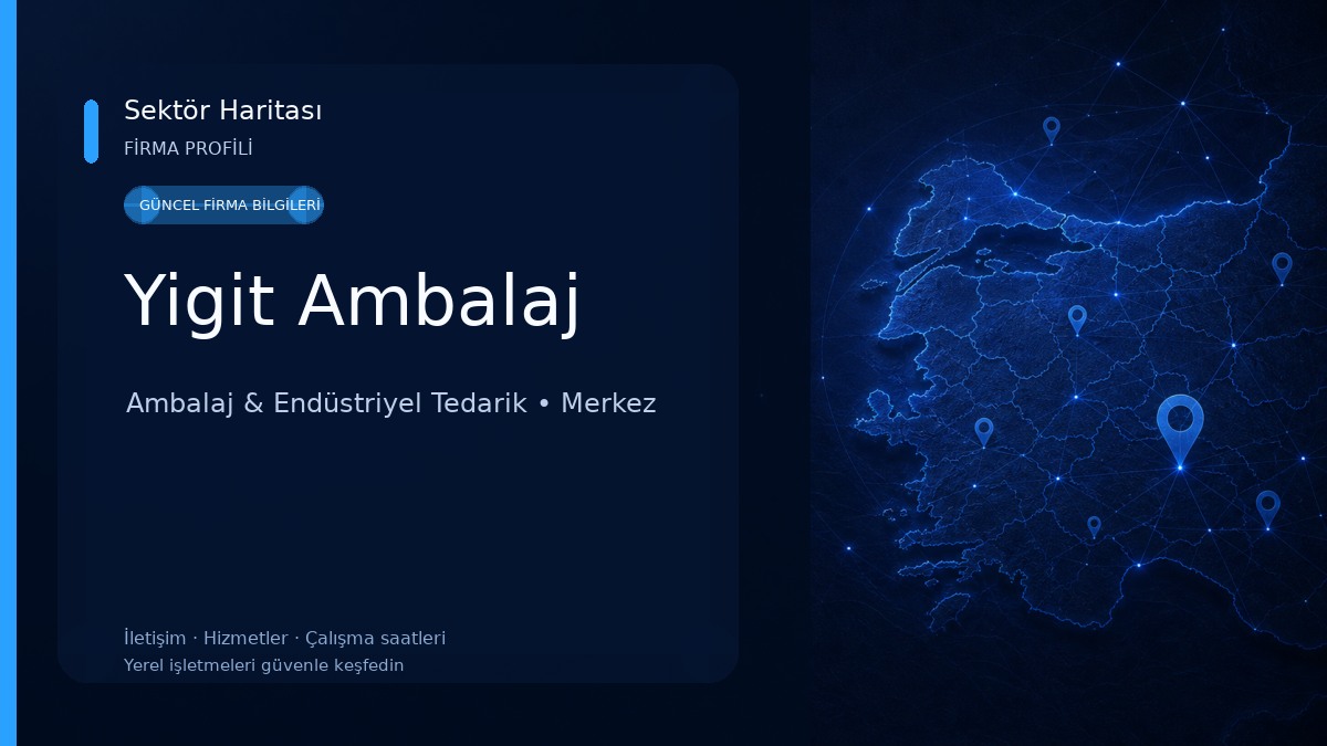 Yigit Ambalaj Ambalaj & Endüstriyel Tedarik