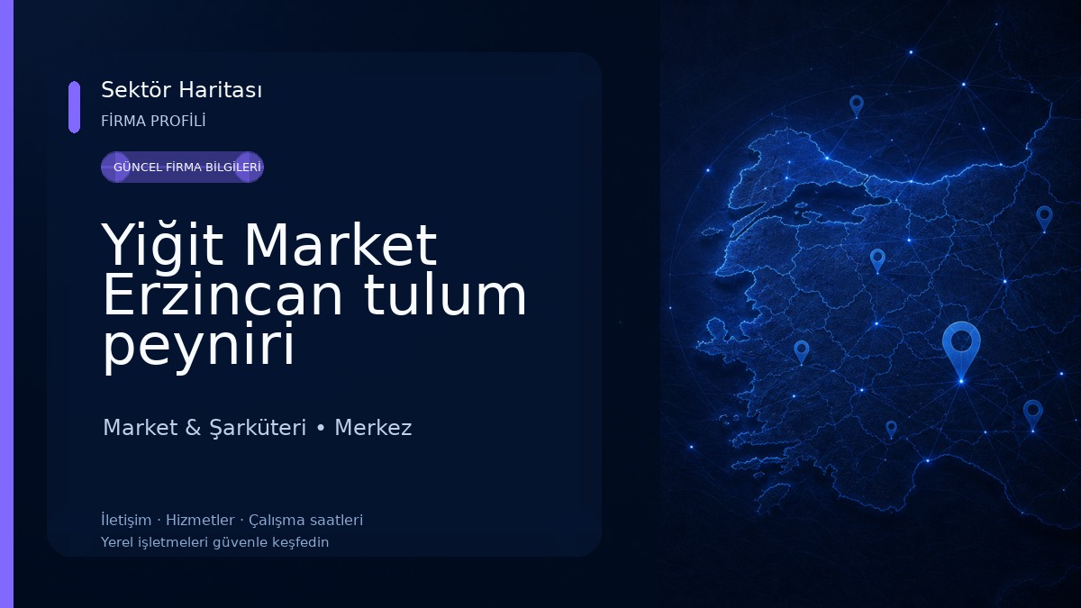 Yiğit Market Erzincan tulum peyniri Market & Şarküteri