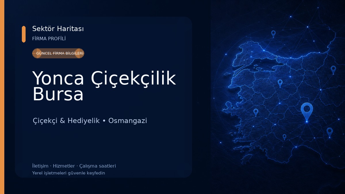 Yonca Çiçekçilik Bursa Çiçekçi & Hediyelik